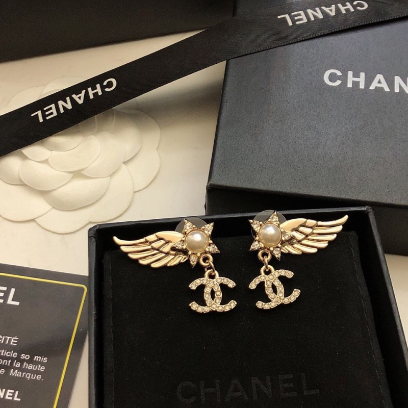 Ch*el earrings